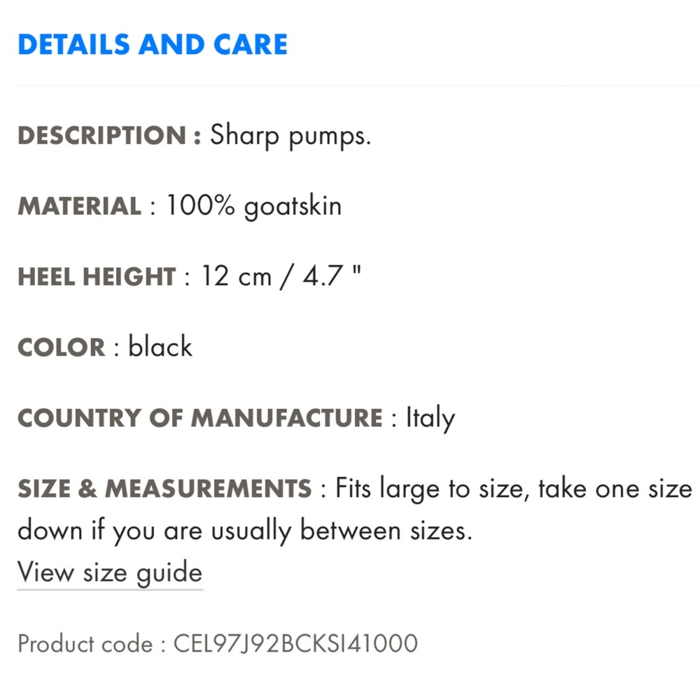 NWT 100% Authentic Celine Sharp Suede Pumps - Picture 6 of 14